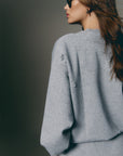 Distressed grey Sweater