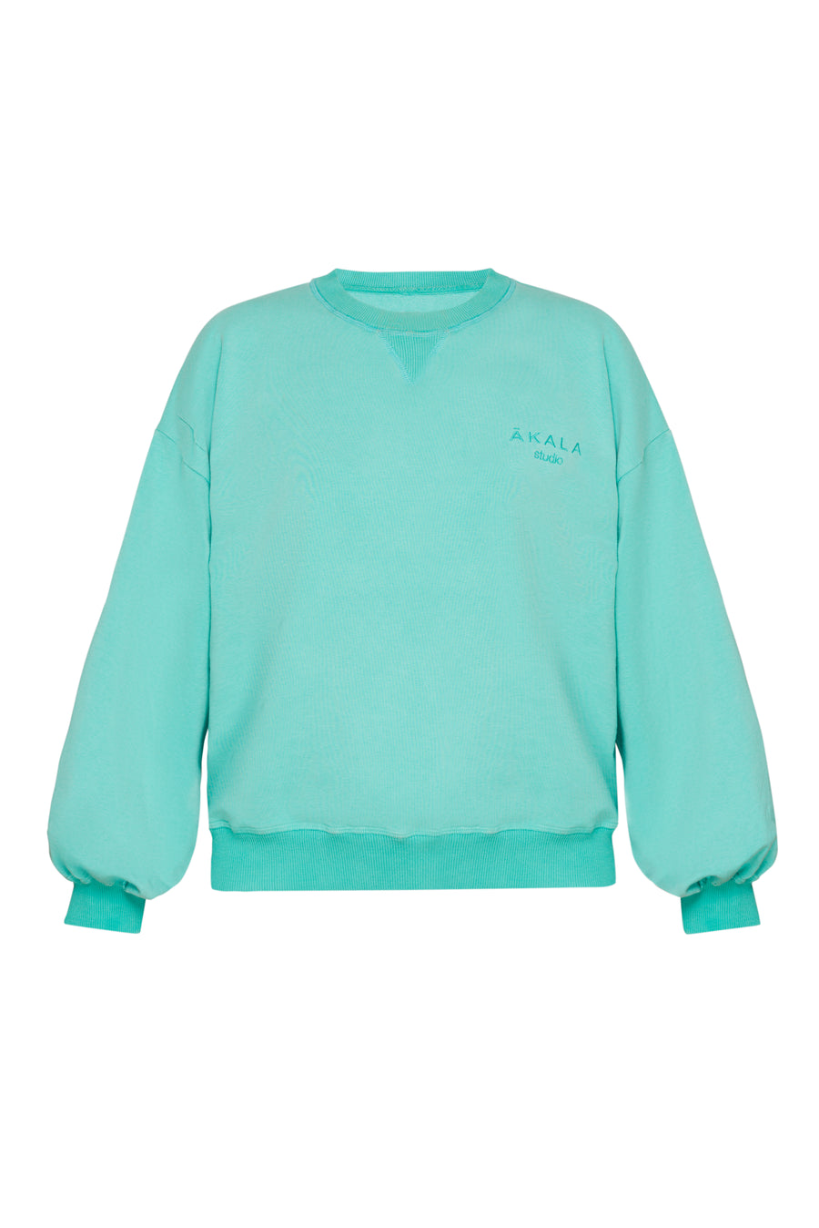 Sea blue sweater
