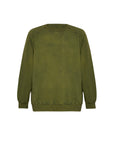 Tropical green sweater men