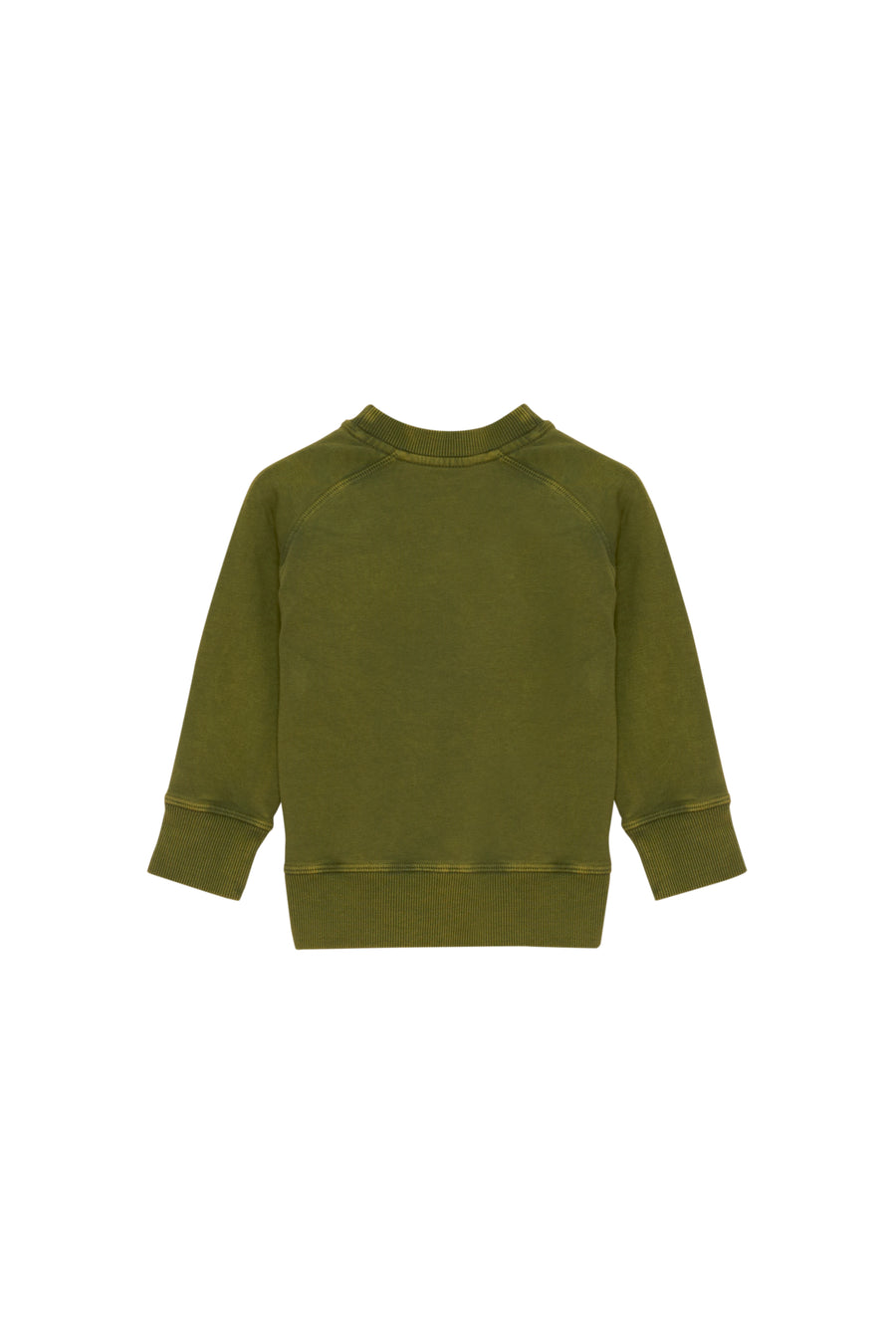 Tropical green sweater girl